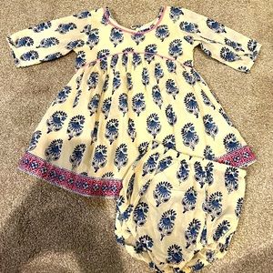 Cheeni 12m dress with bloomers